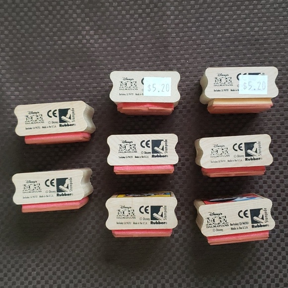 101 Dalmatian Rubber Stamp Set •Character Portraits• Rubber Stampede•Walt Disney - Picture 5 of 8